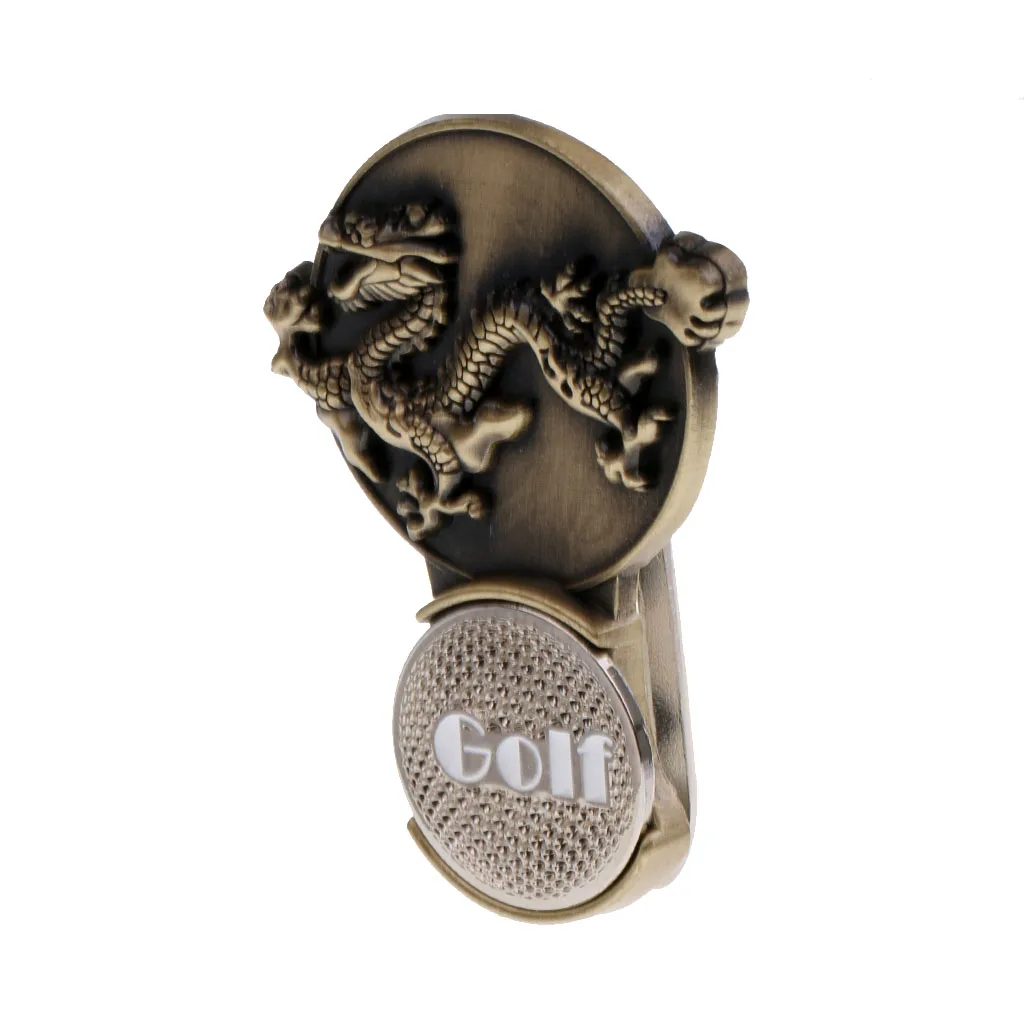 Zodiac Magnetic Hat Clip Golf Ball Markers Clip On Golf Cap Visor