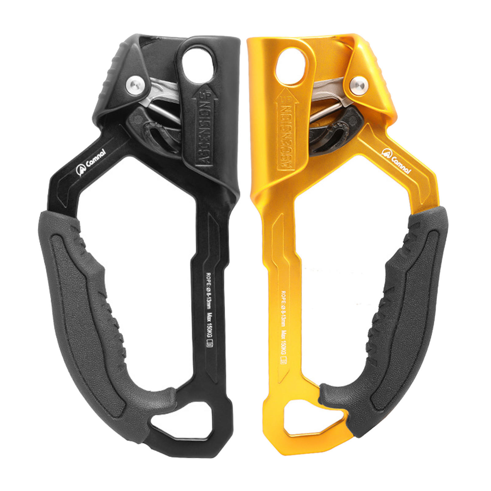 Handle Ascender Aviation Aluminum Tree Climbing Pulley Caving for Outdoor