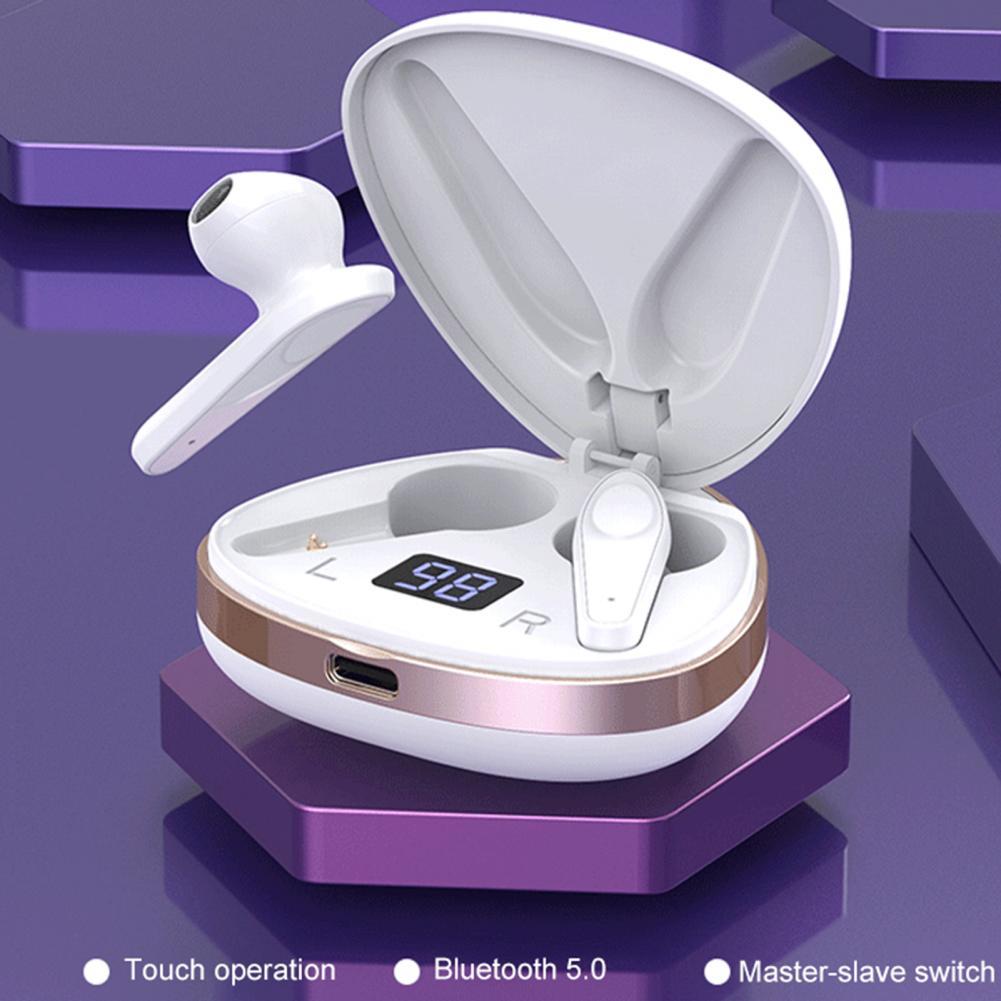 X19 TWS Earphone LED Display Wireless Wireless Earbuds HIFI Stereo headphones Sport Waterproof Noise Cancelling Headset - ANKUX.COM