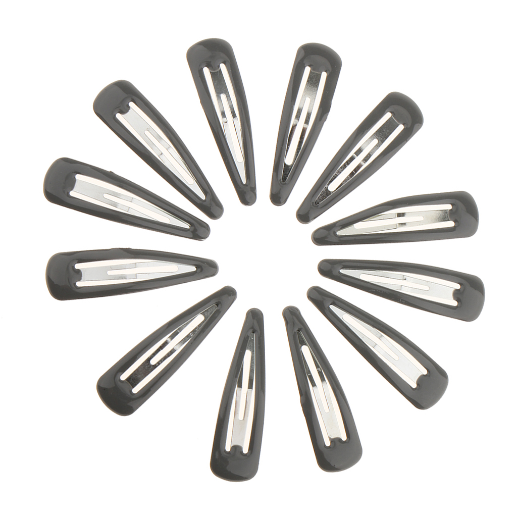 12 Pieces Acrylic Clips Clamps For Hair Decoration Hair Styling DIY Design