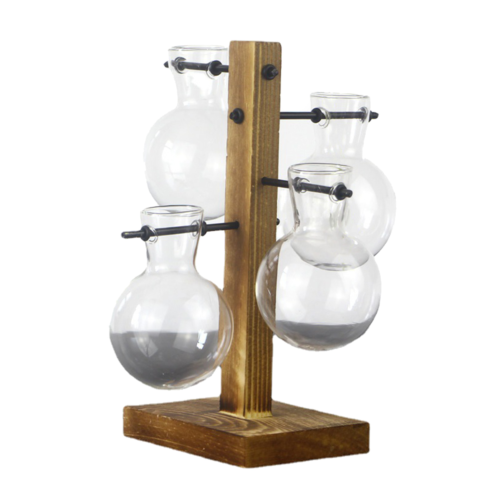 Test Tube Flower Vase Desktop Plant Terrarium Glass Vases for Hydroponic Plants Home Garden Wedding Decoration Gifts