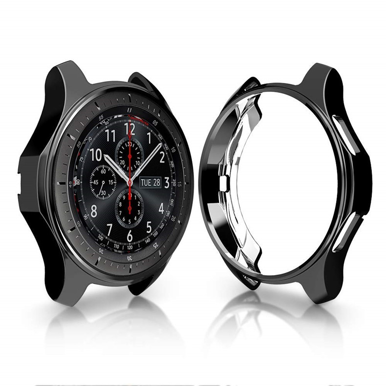 Hülle für Samsung Galaxy Watch 46 mm 42 mm TPU vergoldet Displayschutzfolie Bumper S3 42/46 mm Gear S3 Frontier Schutzhüllen – Detail 21