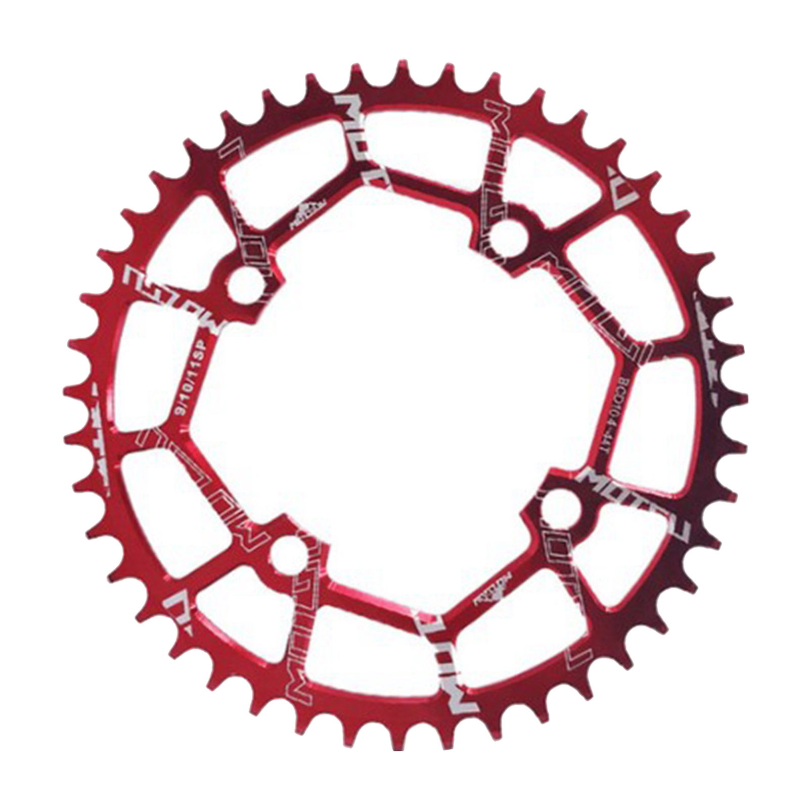 Ultralight Bike Chainring 40T~52T Single Speed Narrow Wide 104BCD Chainwheel Round Chain Wheel Component Parts