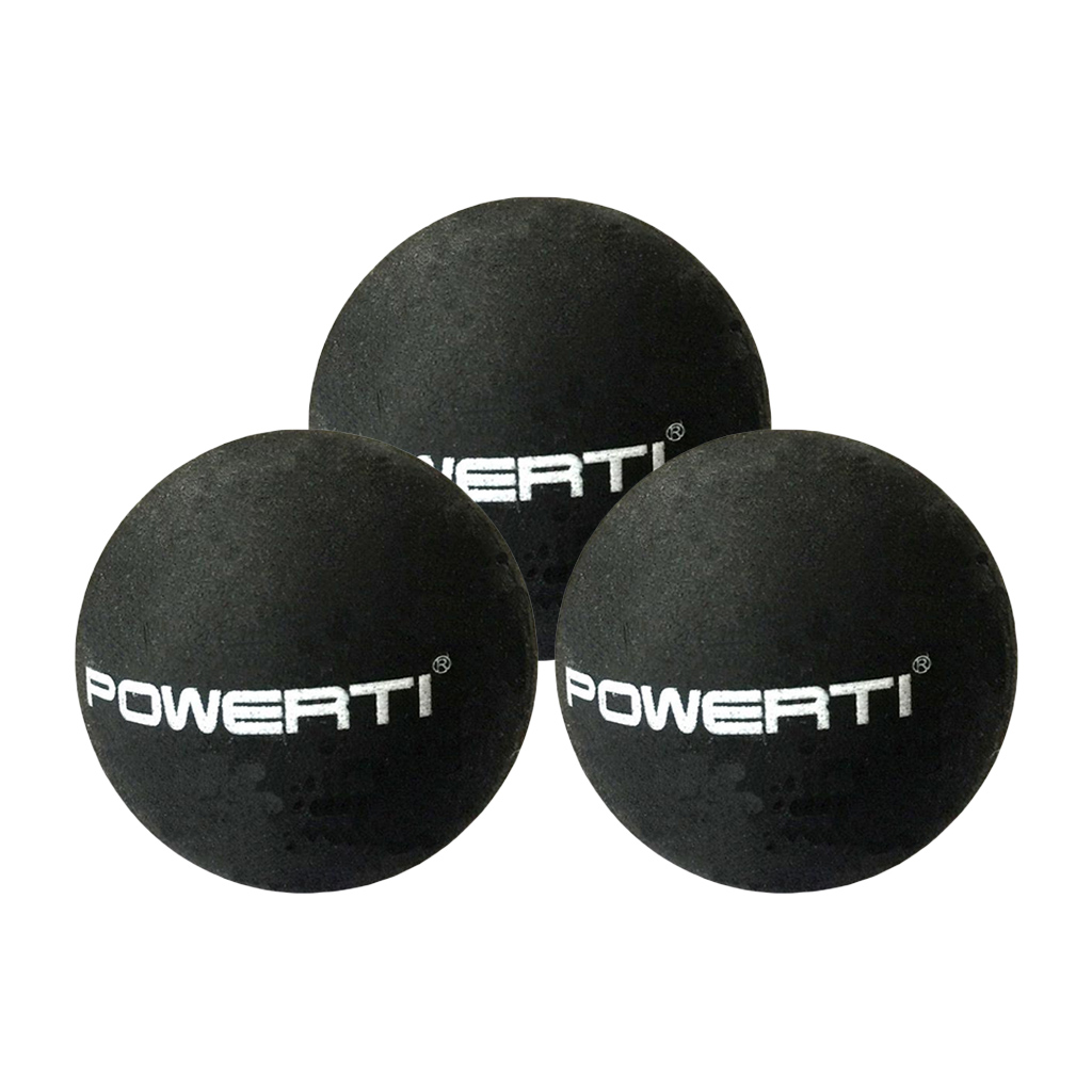 3pc 37mm Squash Ball Rubber Professional Double Yellow Dots Low Speed Balls Replacement Training Equipment