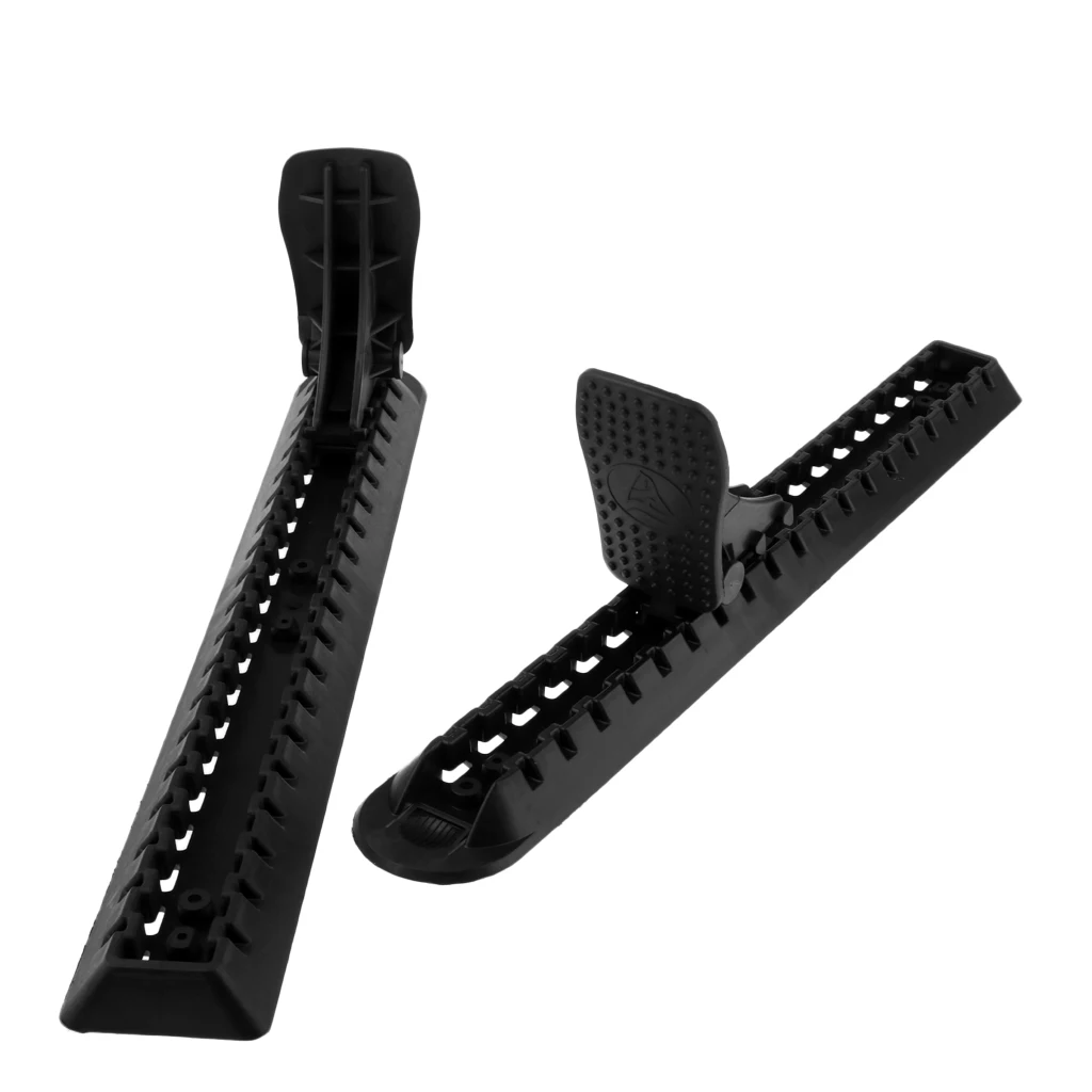 2 Pieces Black Nylon Kayak Foot Brace Pedal Feet Rest Peg Paddle Gear Accessories with Mounting Hardware