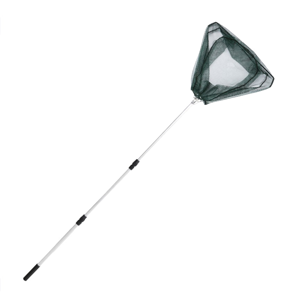 Foldable Fly Fishing Net Aluminium Alloy Catch and Release Fish Keeper Tools