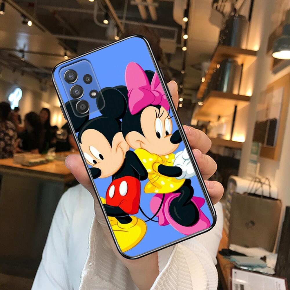 Mickey Design Disney Phone Case Hull For Samsung Galaxy 0 A50 A51 1 A52 0 A30 A31 0 0e 5g 0s Black Shell Art Cell Co Phone Case Covers Aliexpress