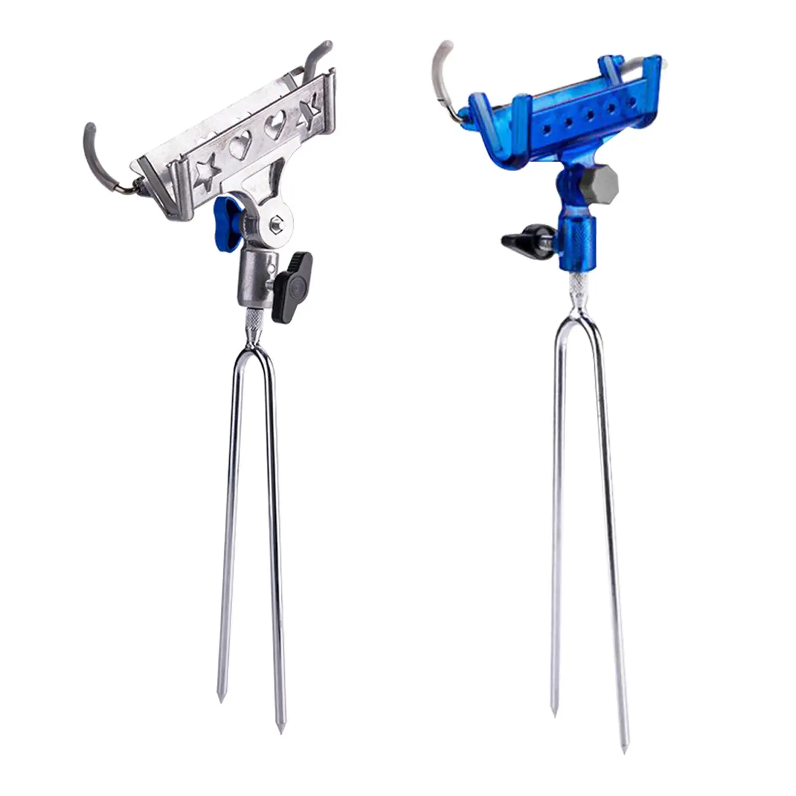 Travel Automatic Fishing Rod Holder Rack Ground Stake Stand Fish Pole Bracket Supplies Tool Adjustable Sensitivity AntiRust