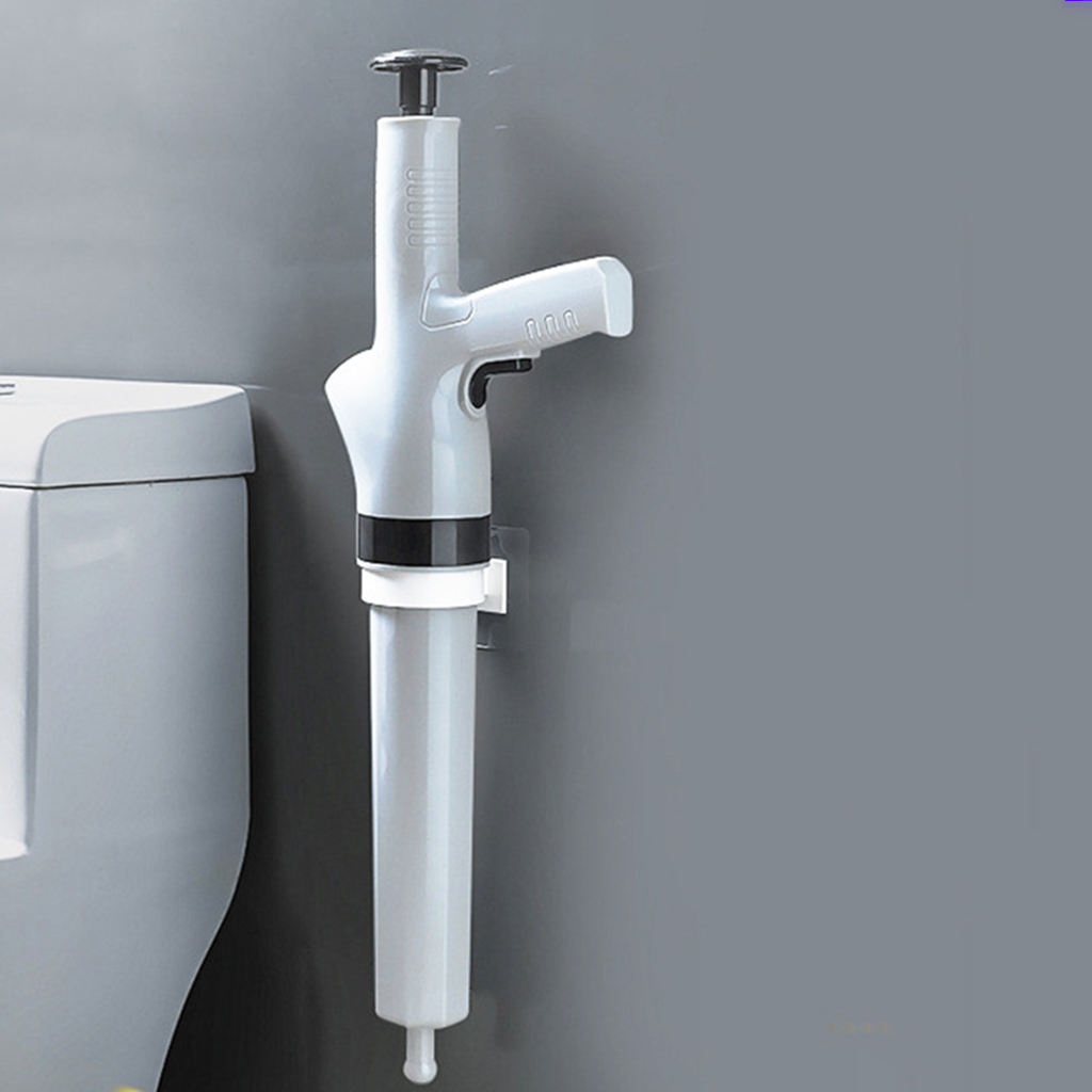 Toilet Plunger Toilet Air Pressure Inflator Plunger Pump Powerful High Efficient Manual for Bathroom Kitchen
