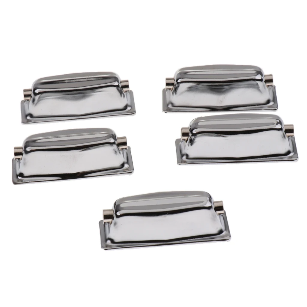 5pcs Silver Bass Drum Claw Hook Lug Bass Drum Hooks Percussion Replacement Parts Accessories