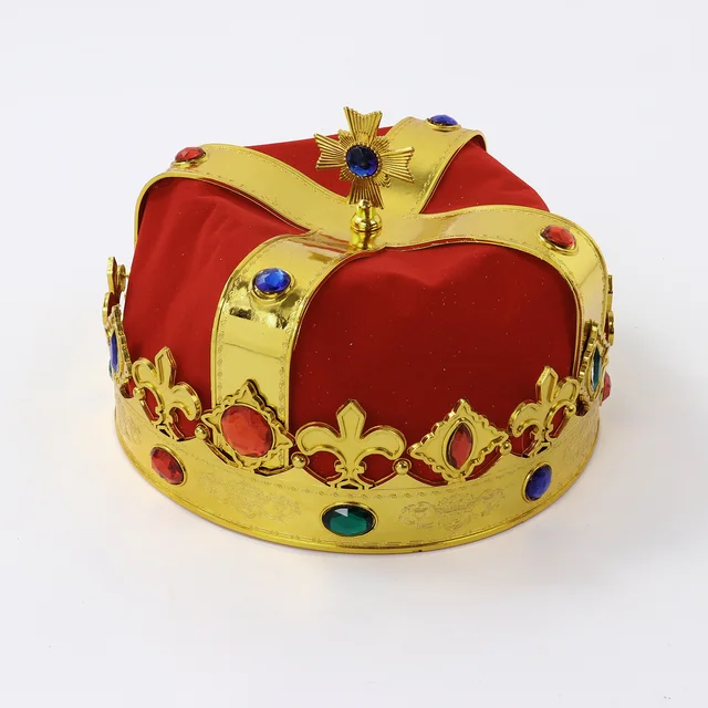  Funny Party Hats Coronas de rey ajustables – Corona de