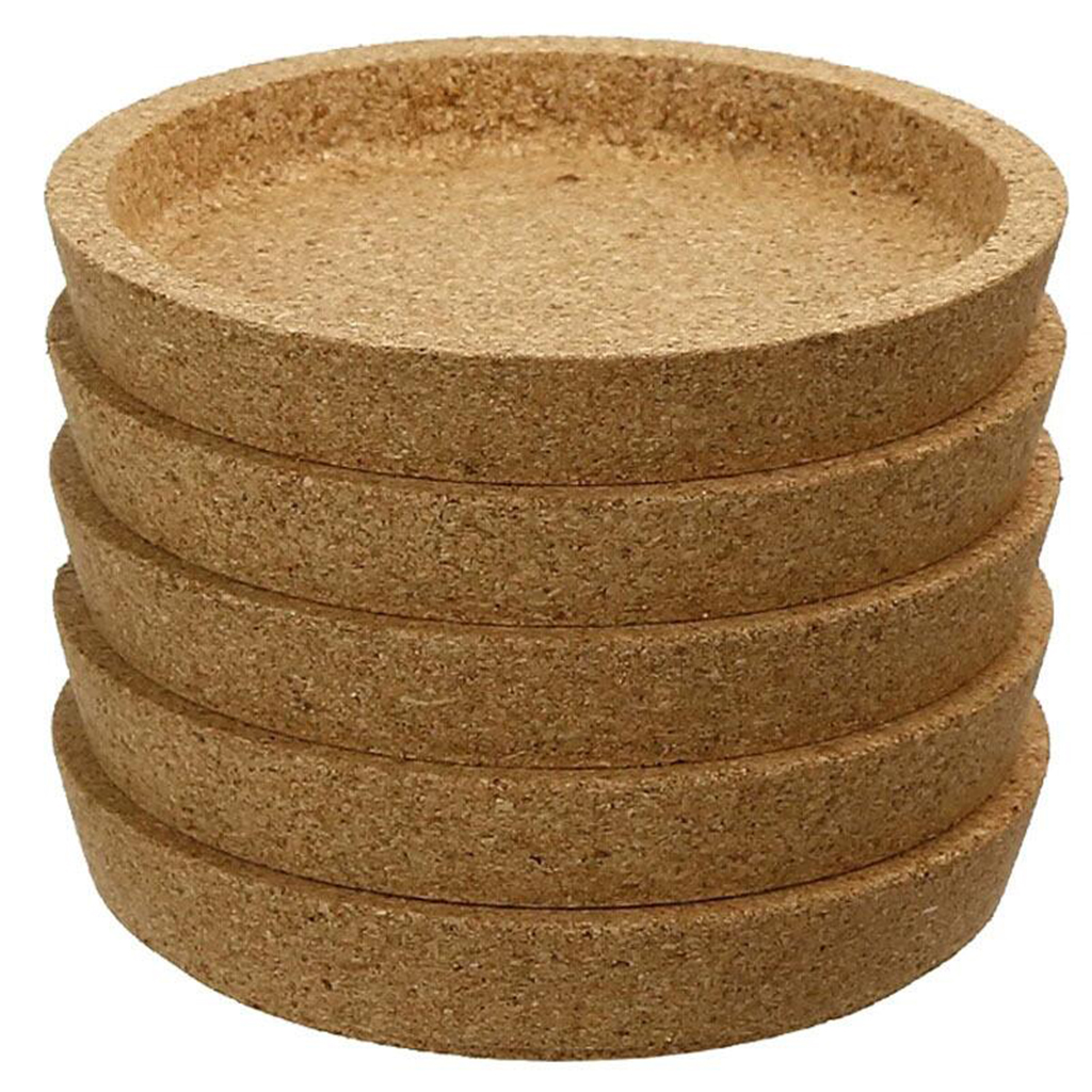 5pcs Natural Round Cork Cup Mat Coaster Tea Coffee Mug Drinks Holder Tableware Decor Durable Pad