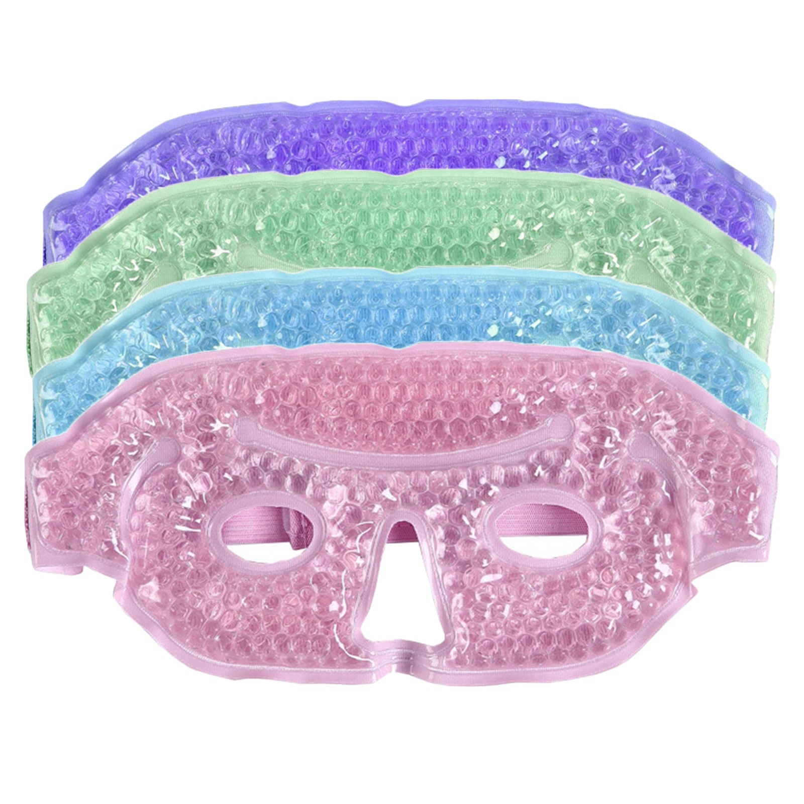 Ice Face / Eye Mask for Woman Man Gel Beads Ice Mask Get Rid of Eyes Spa Wrap Puffiness Cold Face Eye Mask Reusable Gel Mask