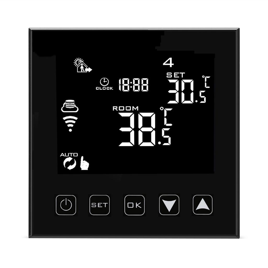 Wi-Fi Smart Thermostat for Smart Home Work with Touchscreen Programmable Voice Control
