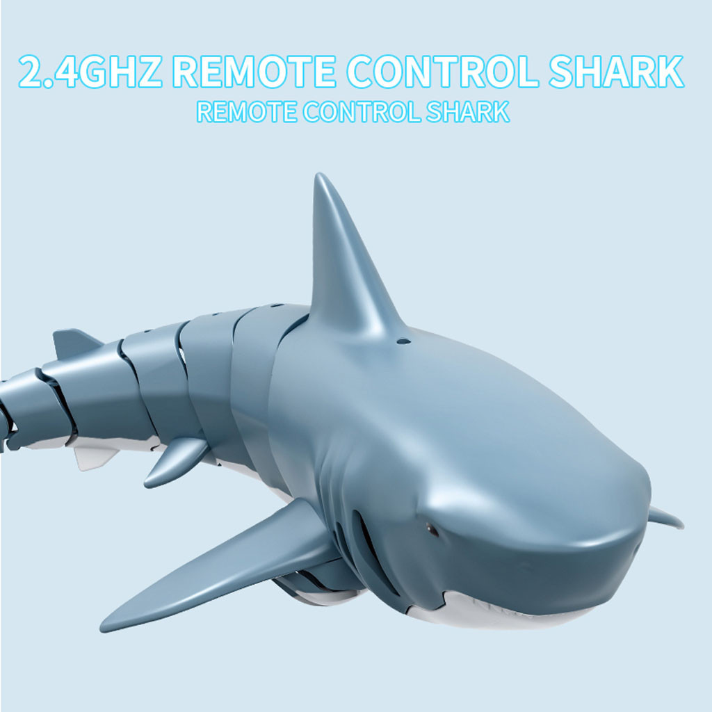 Peixe à Prova Simulação Tubarão Brinquedo Nadar Dwaterproof Água Controle Remoto Elétrico Robô Piscina Banheiro Crianças Brinquedos Presente 2.4g rc 6 à prova dwaterproof água controle remoto elétrico