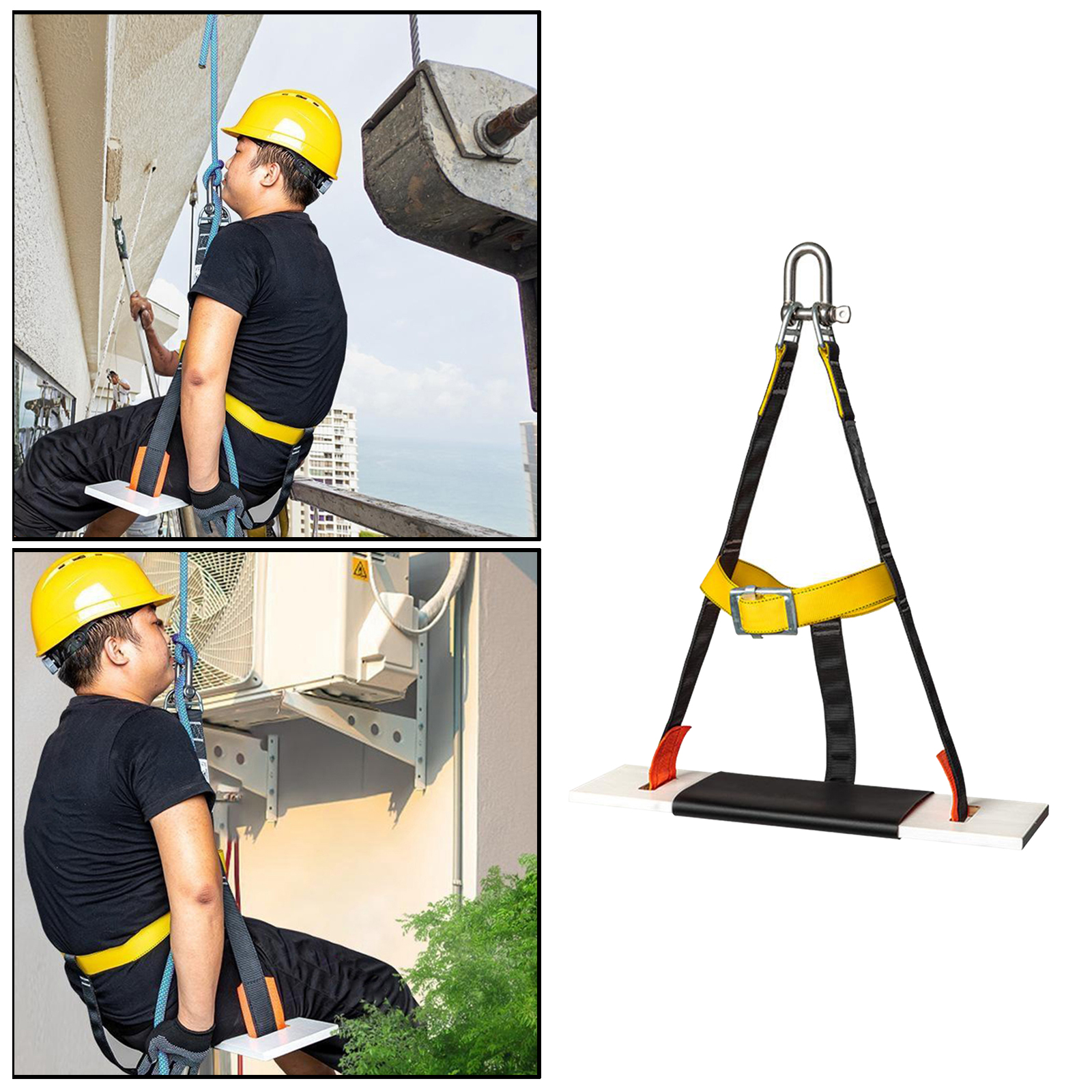 Climbing Harness, Safe Seat Belts for Tree Climbing Outdoor Training Caving Rock