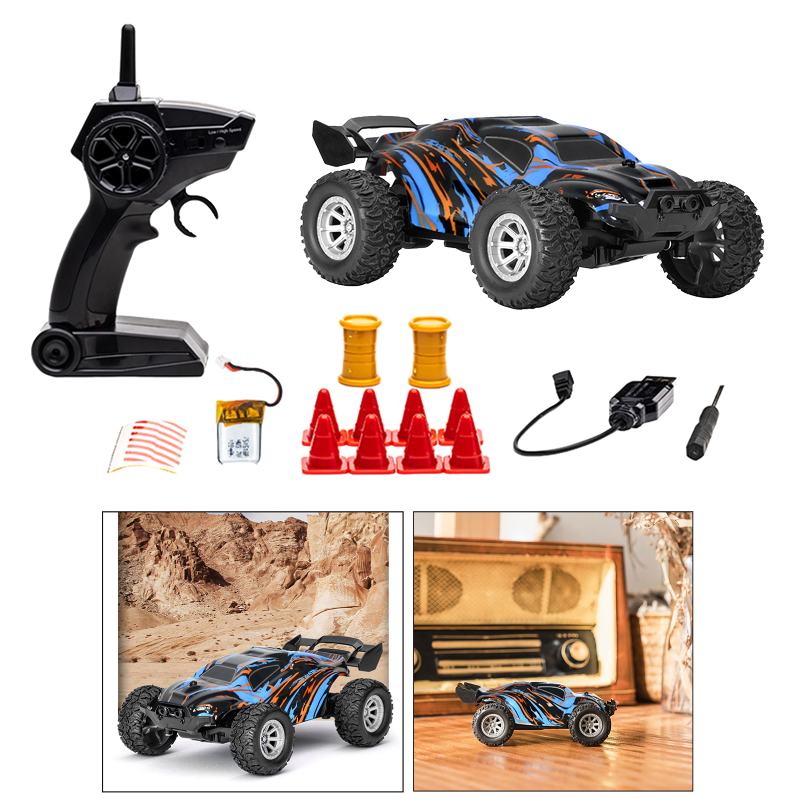 1:32 Remote Control Car 2.4 GHZ Mini High Speed Racing Car RC Car Toys Buggy