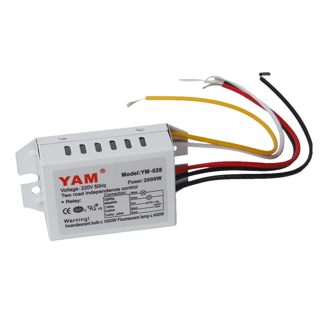 Digital Subsection Switch 2 Way 3 Section Lighting Control Controller Switch