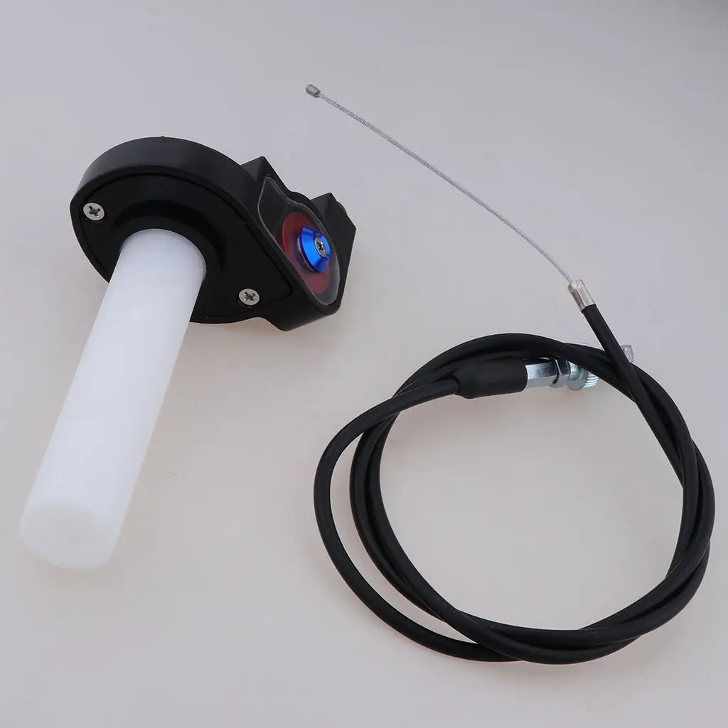 New 7/8inch Throttle Handle and Grip Cable for 125-250cc Dirt Bike Quad ATV Motorcycle