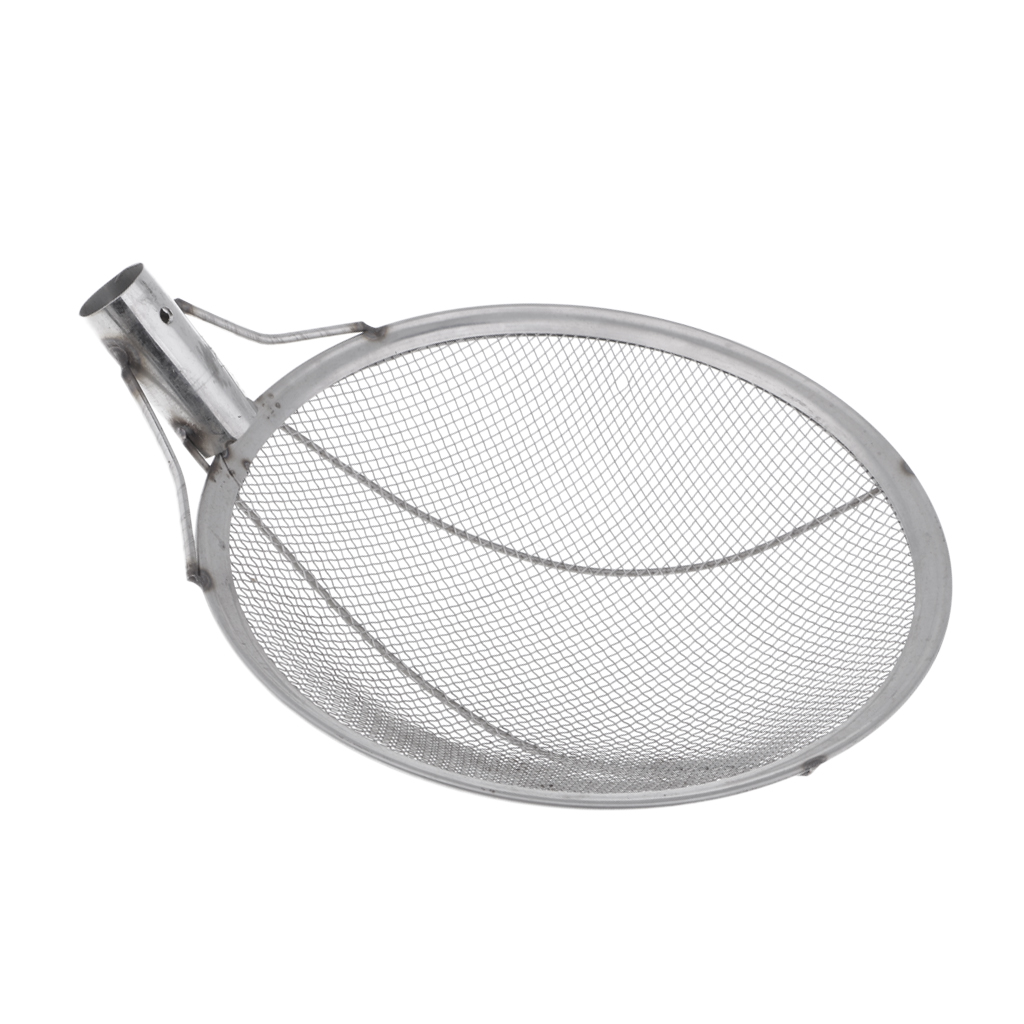 Fishing Landing Net Fly Fishing High Qulity Steel Wire Frame Fish Keeper Net 21.5x17.6cm