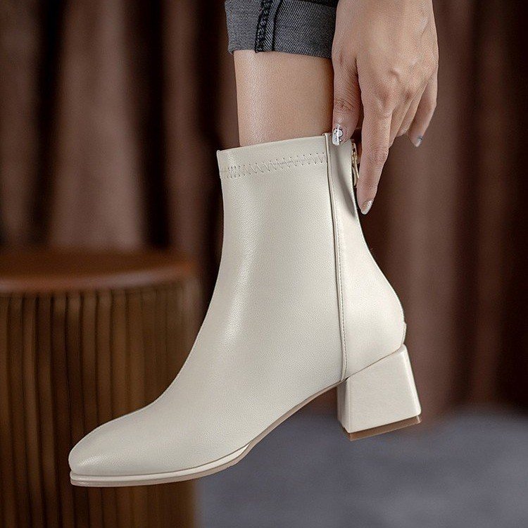 white ankle boots target