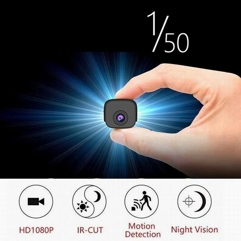 H9 mini câmera sem fio bateria-em 1080p