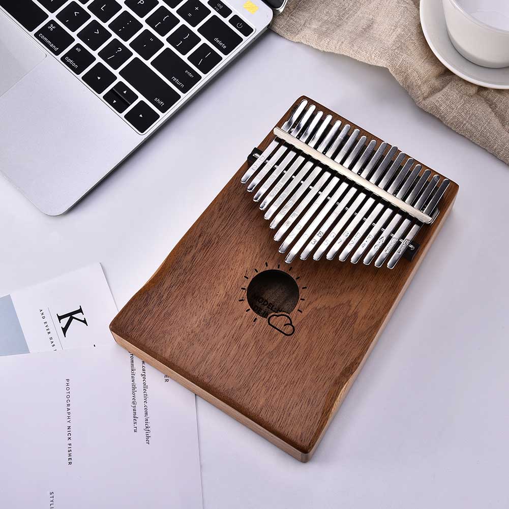 Presentes de Percussão Profissional Chaves Kalimba Mbira Likes Mogno Sólido Madeira Polegar Piano Dedo Cmg786 17 16 sólido madeira polegar piano dedo presentes de percussão cmg786