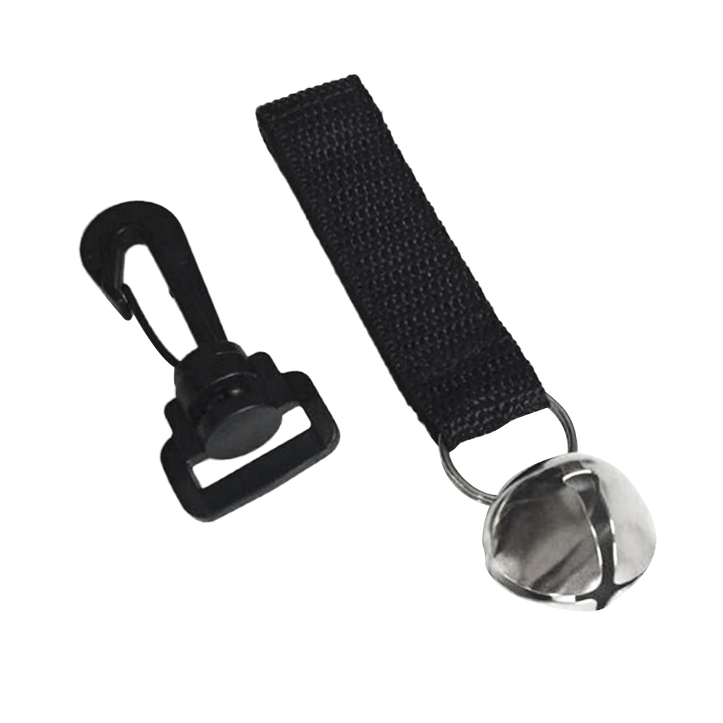 Hiking Bear Bell with Magnetic Silencer for Outdoor Camping Hiking Dog Cat 15 cm
