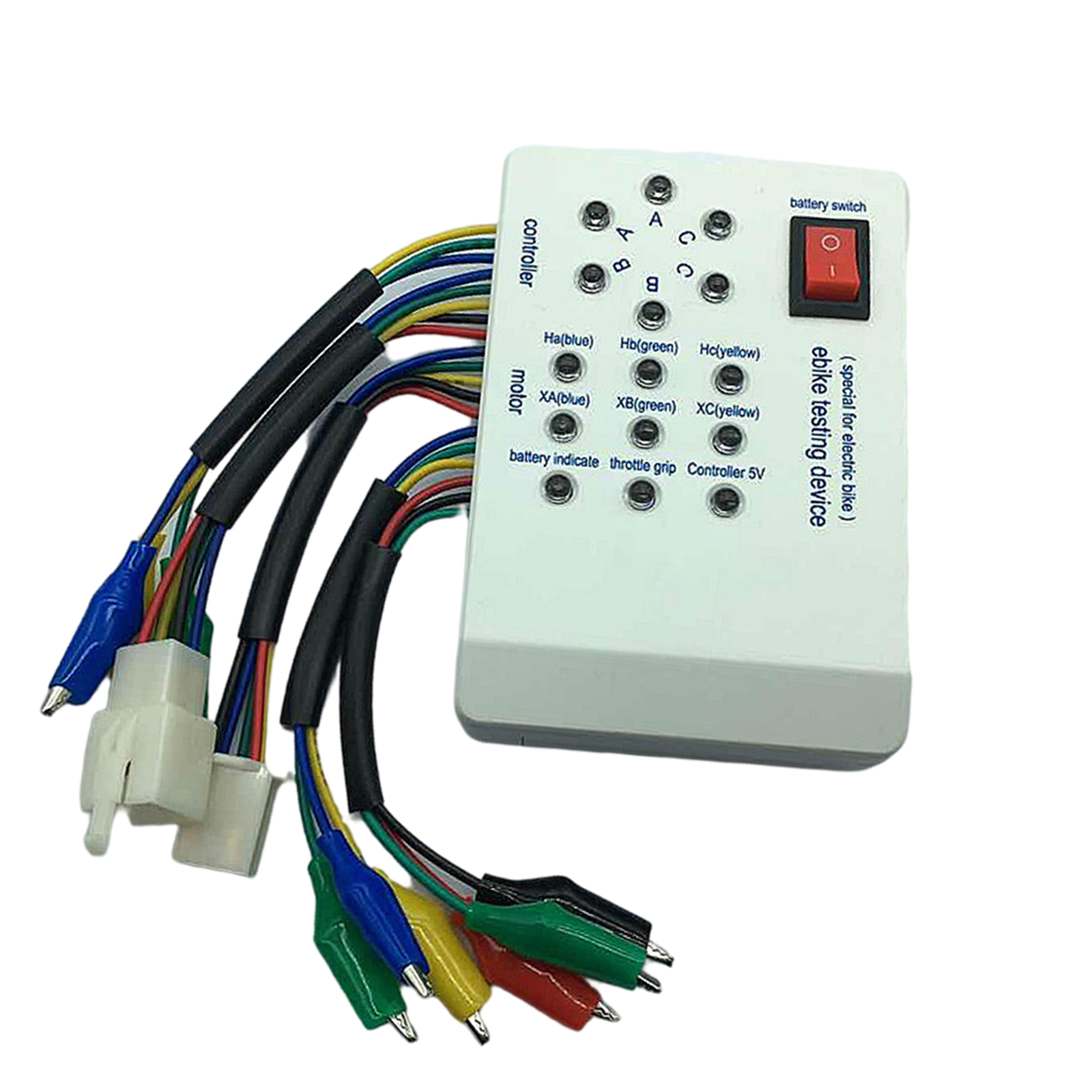Electro Car Scooter Brushless Motor Controller Tester Brushless Motor Tester Portable Vehicle Detector for Motor Controller