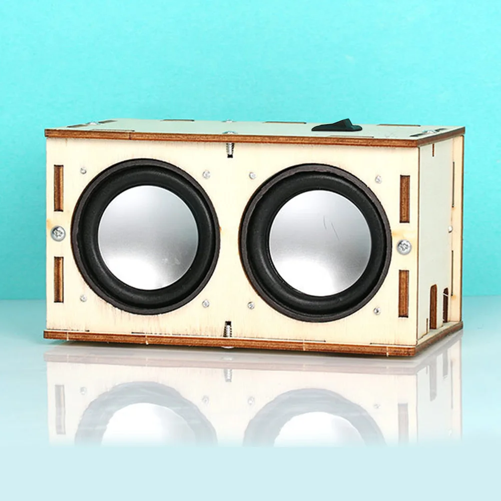 DIY Bluetooth Speaker Box Kit Electronic Sound Amplifier STEM Learning Non Toxic 