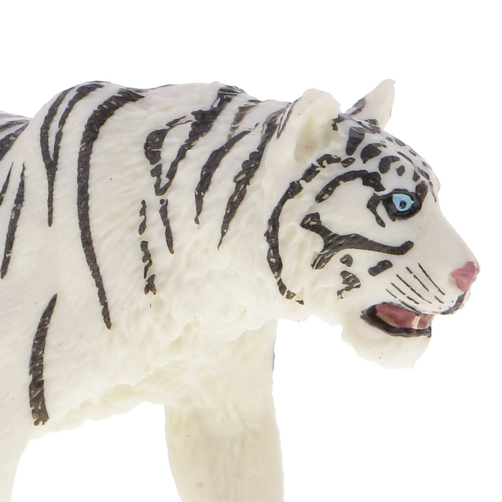 Highly Details Wild Animal Siberian Tiger Model Figures Kids Educational Toy