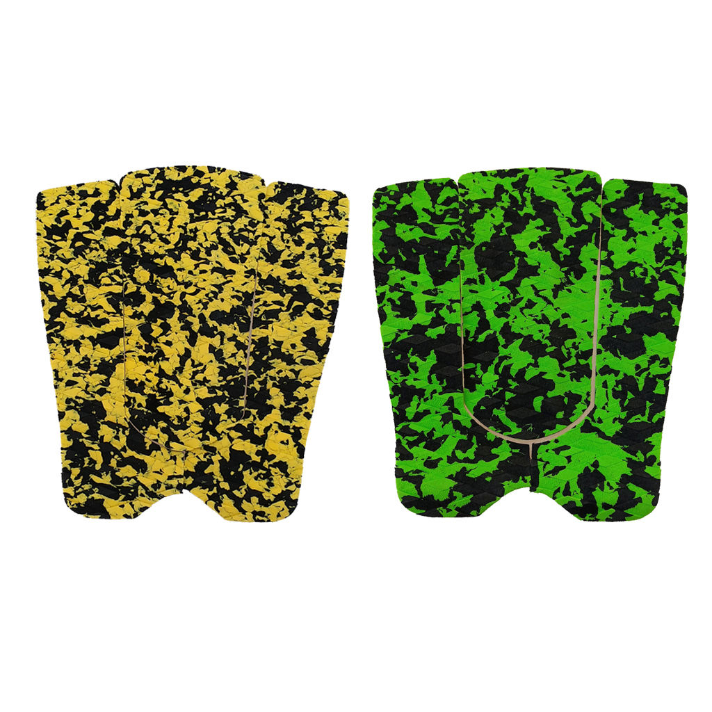 3 Pieces Premium EVA Anti- Surf Pads, Traction Mats for Surfboard