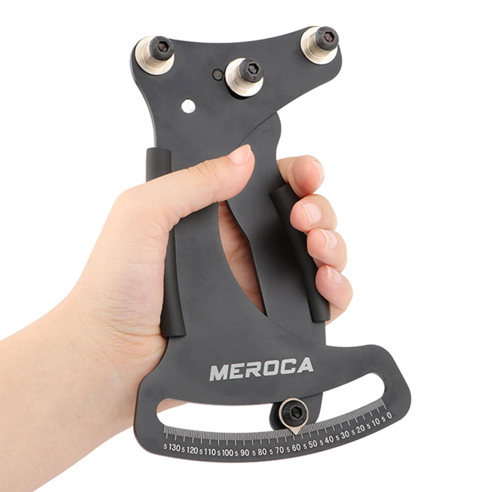 Tension Meter Tool Accessory Aluminum Alloy Metal Wheel Repair Bicycle Spoke Tension Meter for Calibration Cycling