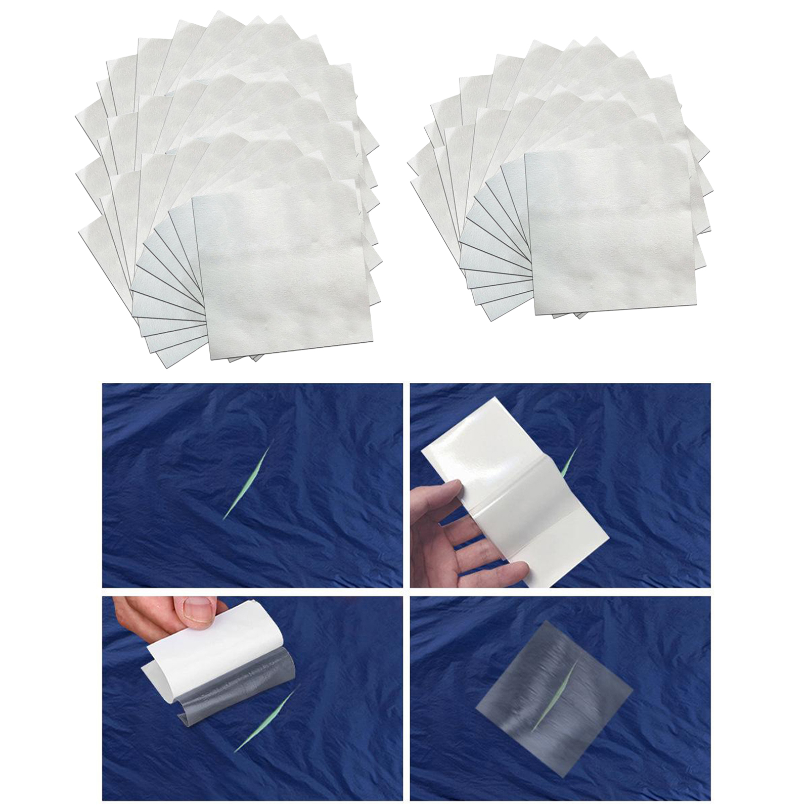 20/30x Pool Repair Patch Inflatables Puncture Tape Tent Leak Stops Patches