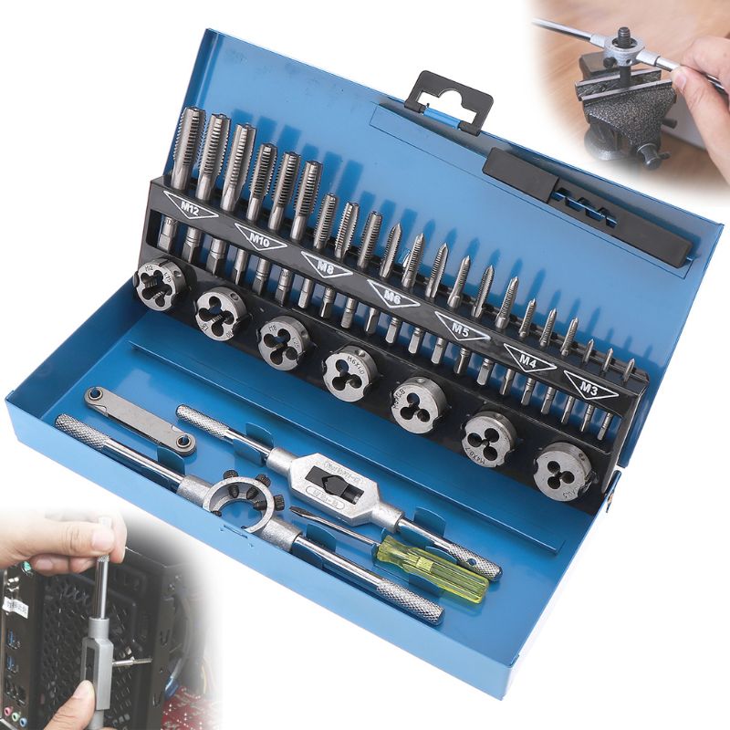 conjunto de liga aço M3-M12 chave de