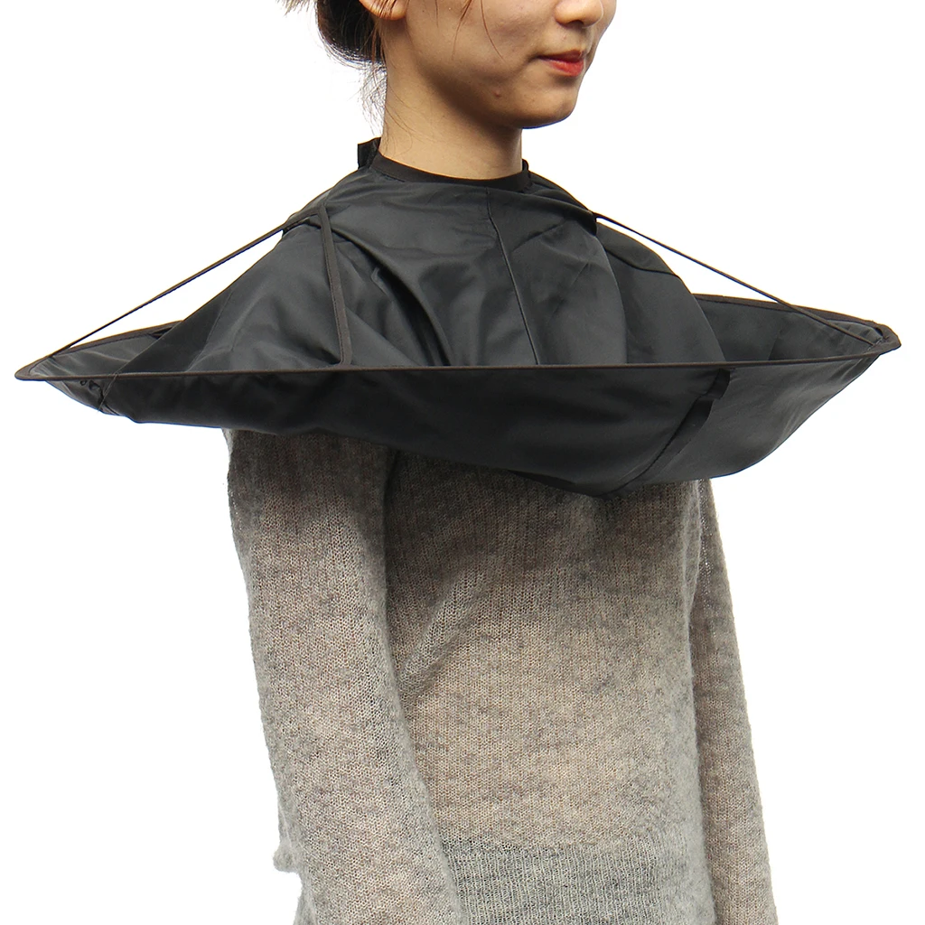DIY Hair Cutting Cape Umbrella Cloak for Adult Barber Hairdressing Kit