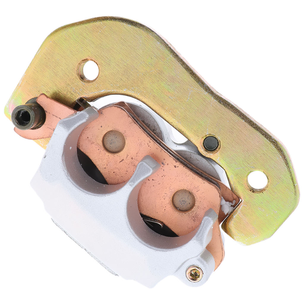 Silver, Brake Cyclinder Wheel Cylinder / Brake Caliper with Hardware for Four Wheeers, Go-Karts