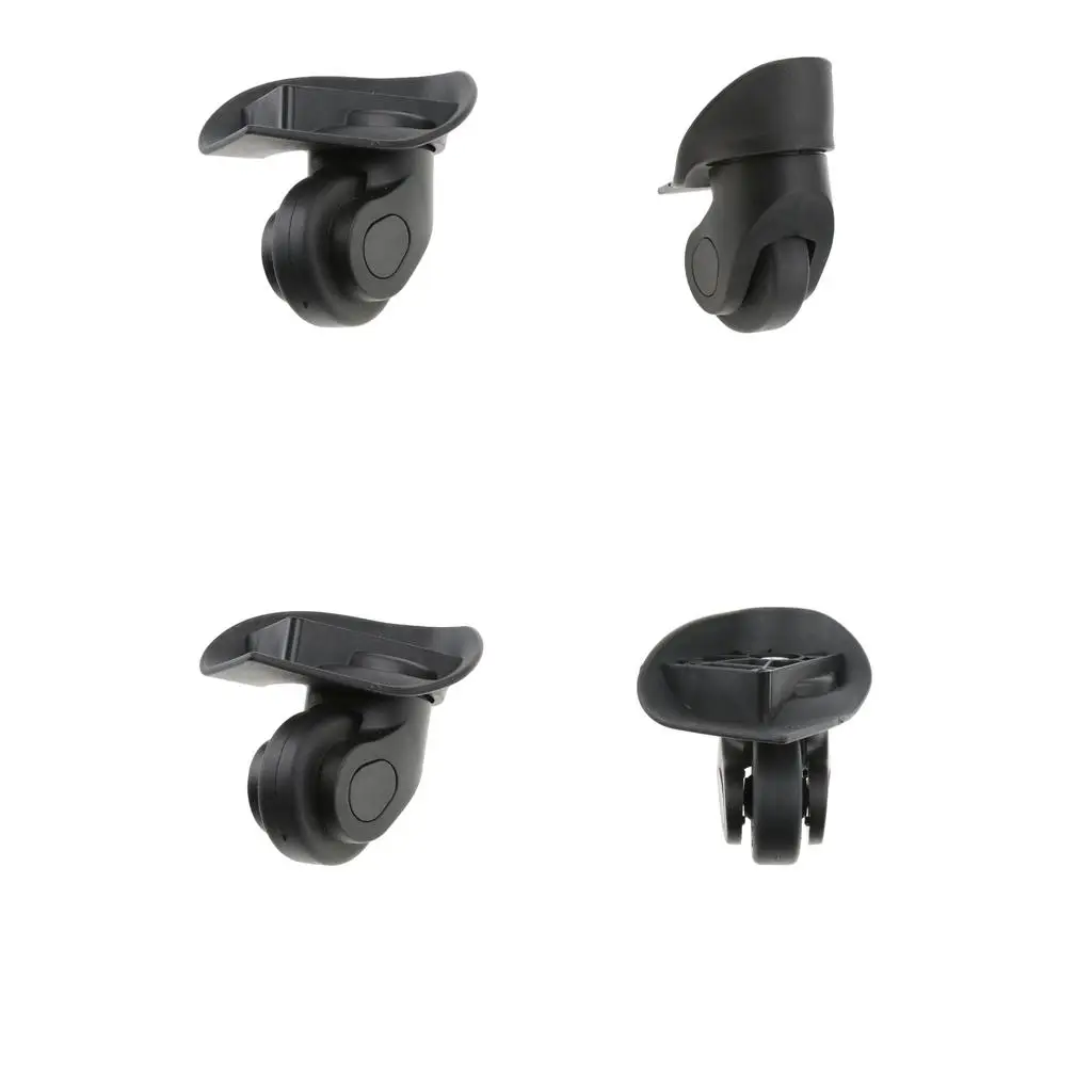4 Pieces A20 Suitcase Luggage Mute Wheels Replacement Casters for Trolley Black 4 Pieces A20 Suitcase Luggage Mute Wheels Replacement Casters for Trolley Black