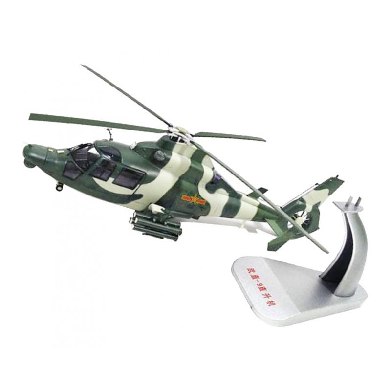 Military Fighter Puzzle Model Toys, 1/32 China WZ-9 Helicopter Plastic Model, Children's Toys