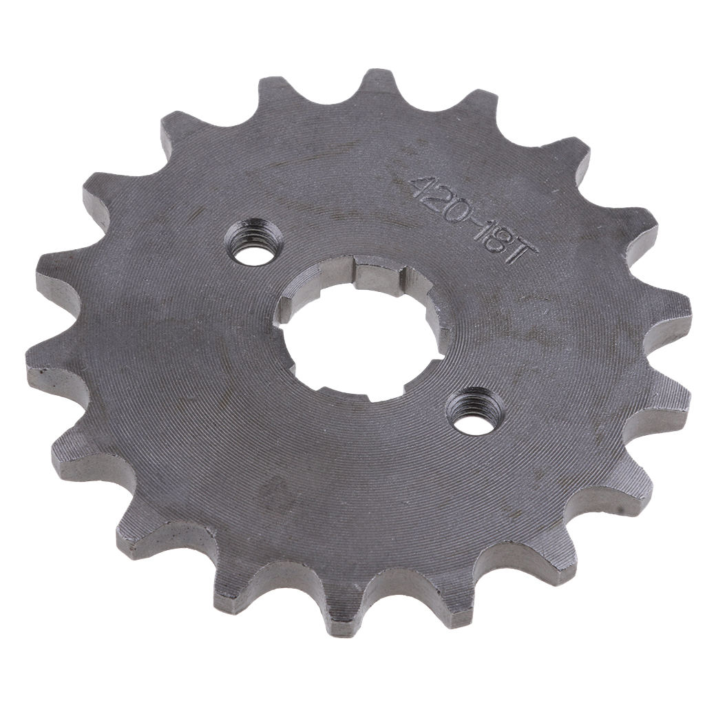 18T 18 Teeth 20mm Front Sprocket for 420 Chain 110CC 125CC 140CC Dirt Pit Trail Bike ATV Quad High quality for rust
