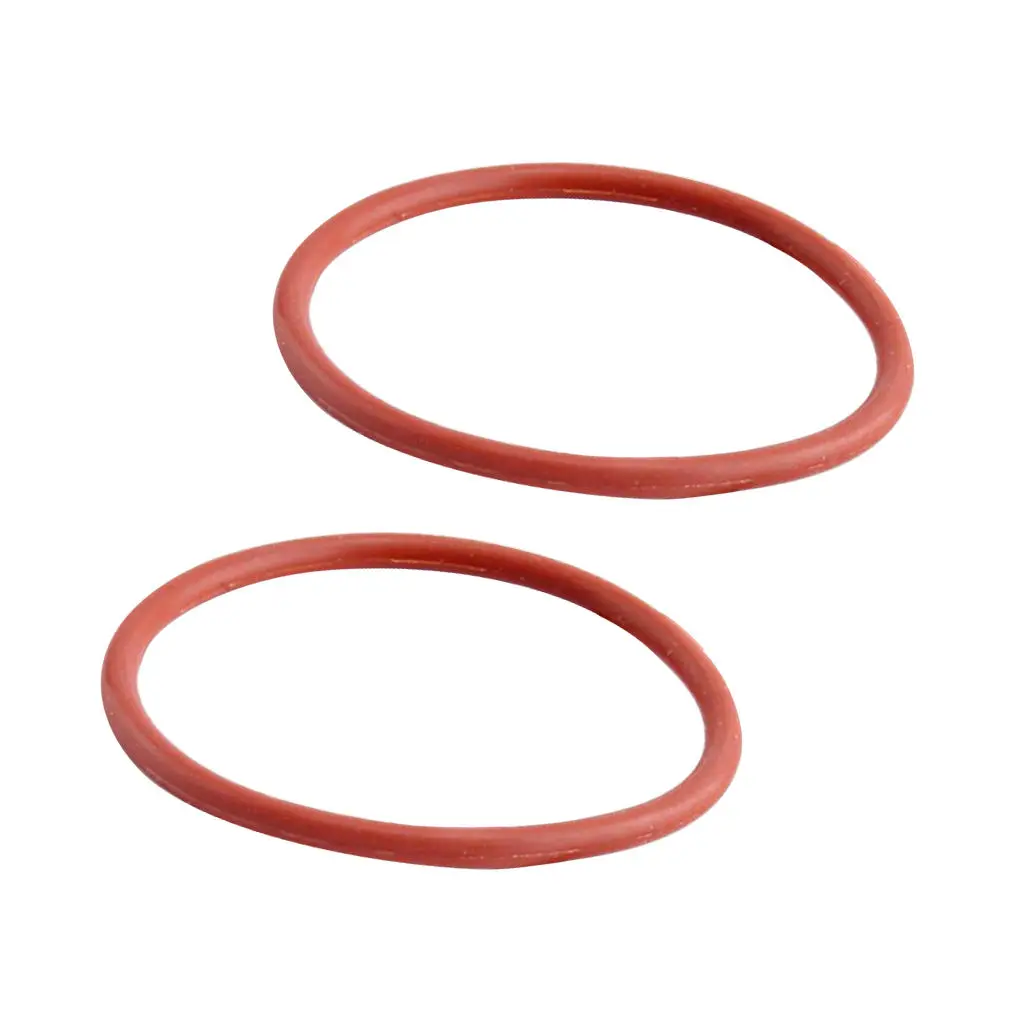 Bike Fork Stroke Circle 30mm Front Fork Outer Tube Travel Silicone Ring Red