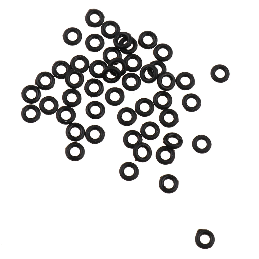 100 Pieces Rubber Grip Dart Tip Gaskets Shaft O-Rings Grommets Washer Accessories Secure Tighten Shaft 4 x 2 x 1 mm