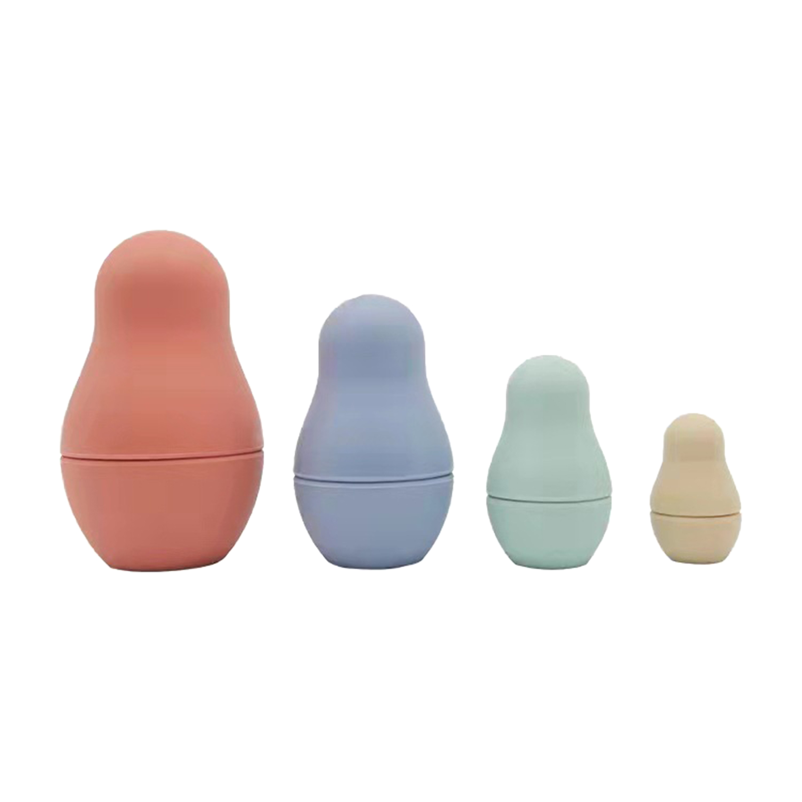 Soft Russian Nesting Doll Toy Babushka Dolls Teether Toys Desktop Ornament