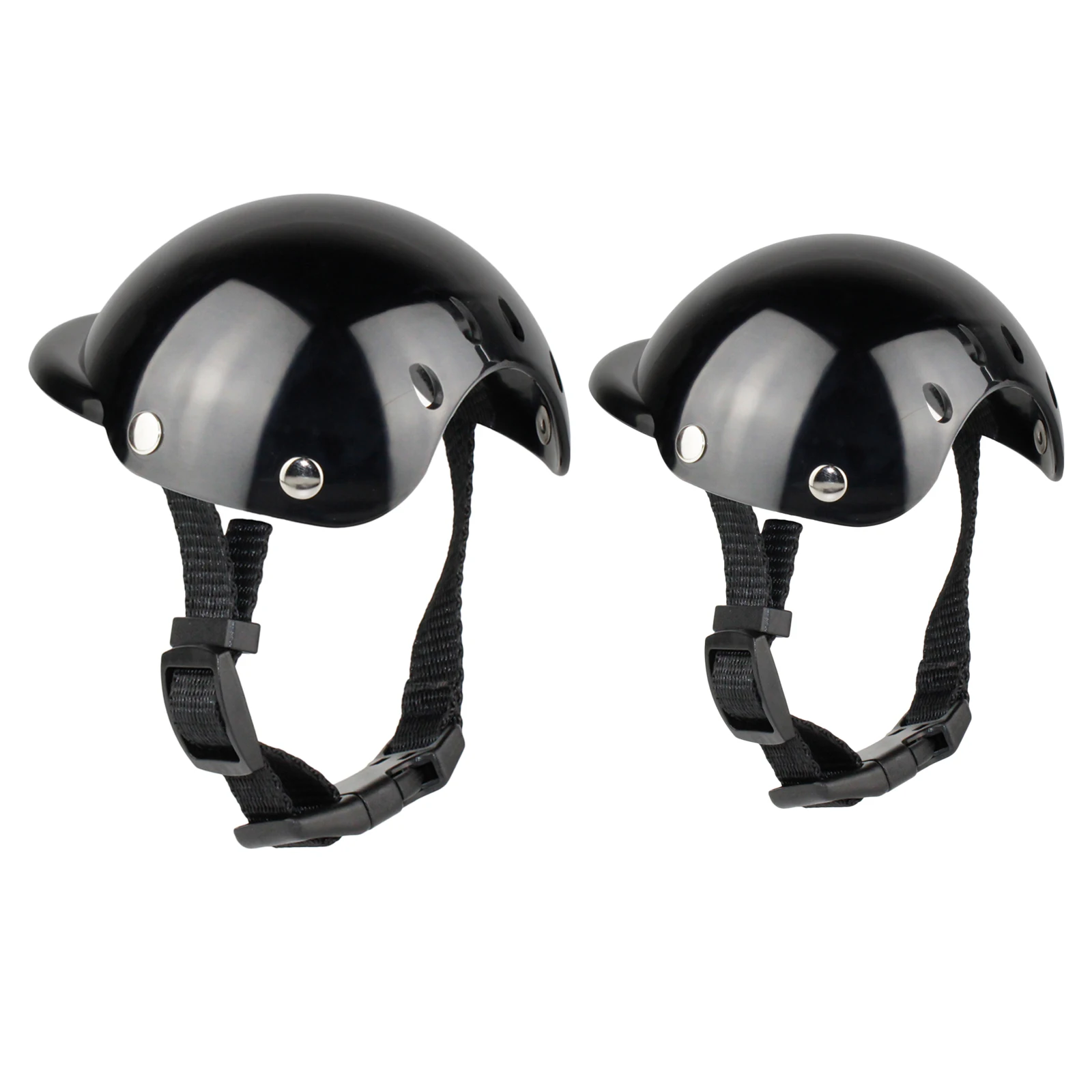 Pet Helmet Sun Rain Protection S-M Size Safety Motorcycle Hat Pet Hat for Bike Cat