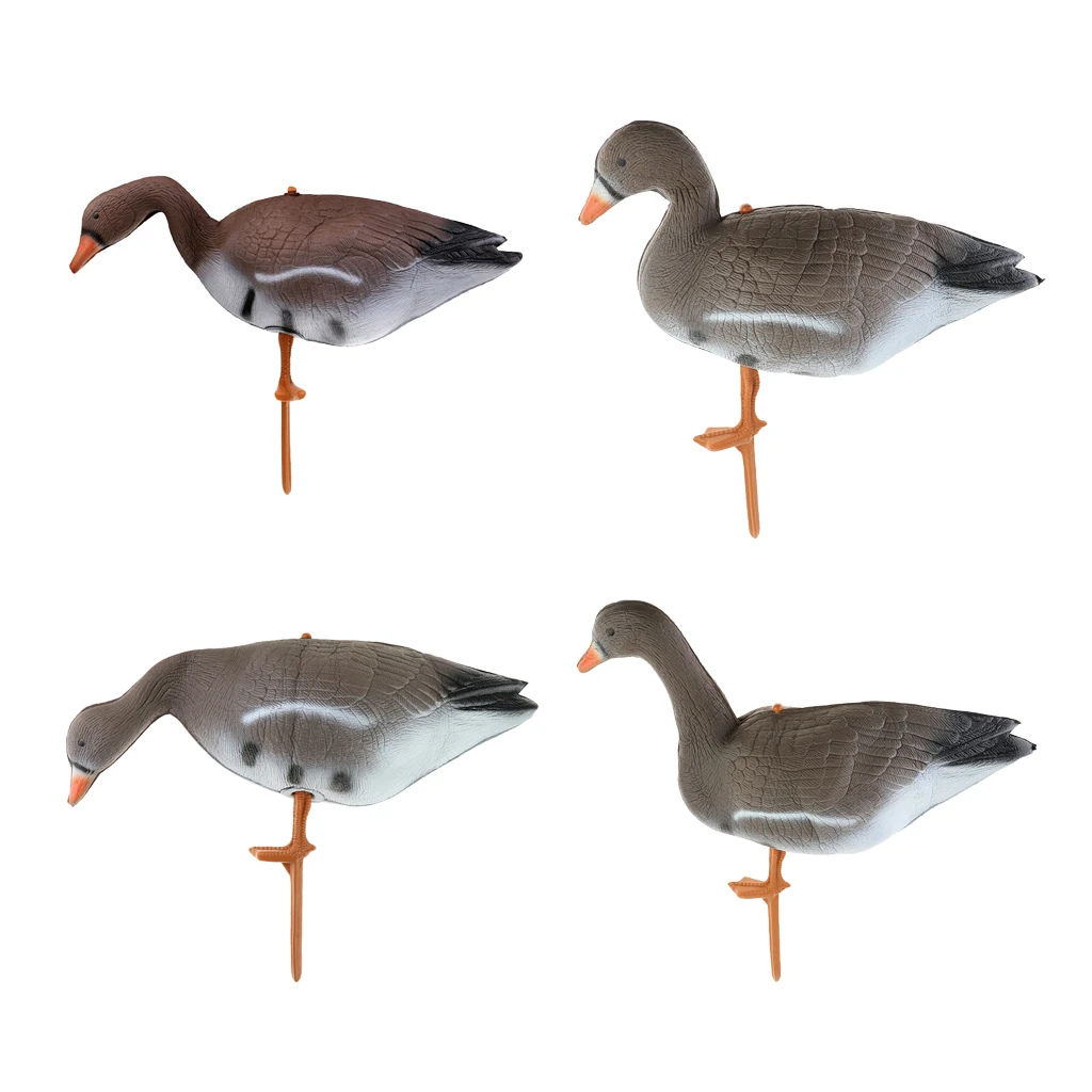Vivid Goose Hunting Decoy Scarer Scarecrow Pests Rodents Repeller Pond Decor