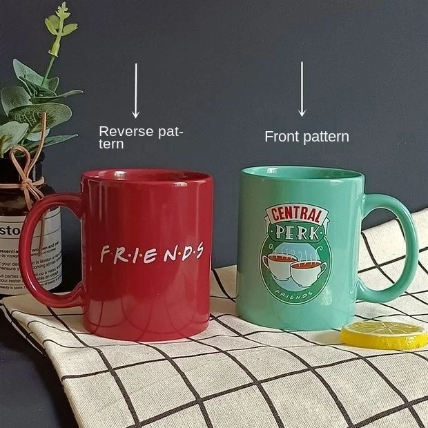 New Friends Tv Show Central Perk Big Mug 600ml Coffee Tea Ceramic Cup  Friends Central Perk Cappuccino Mug Best Gifts For Friends - Mugs -  AliExpress