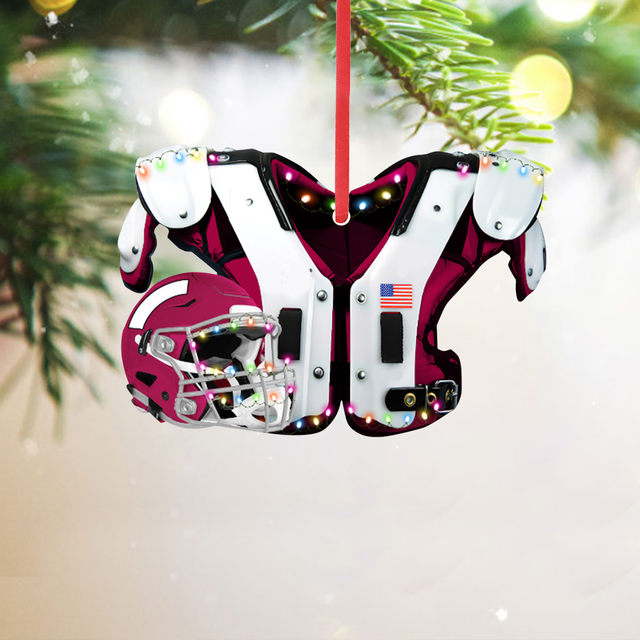 NFL Football Tampa Bay Buccaneers Helmet Christmas Ornament 