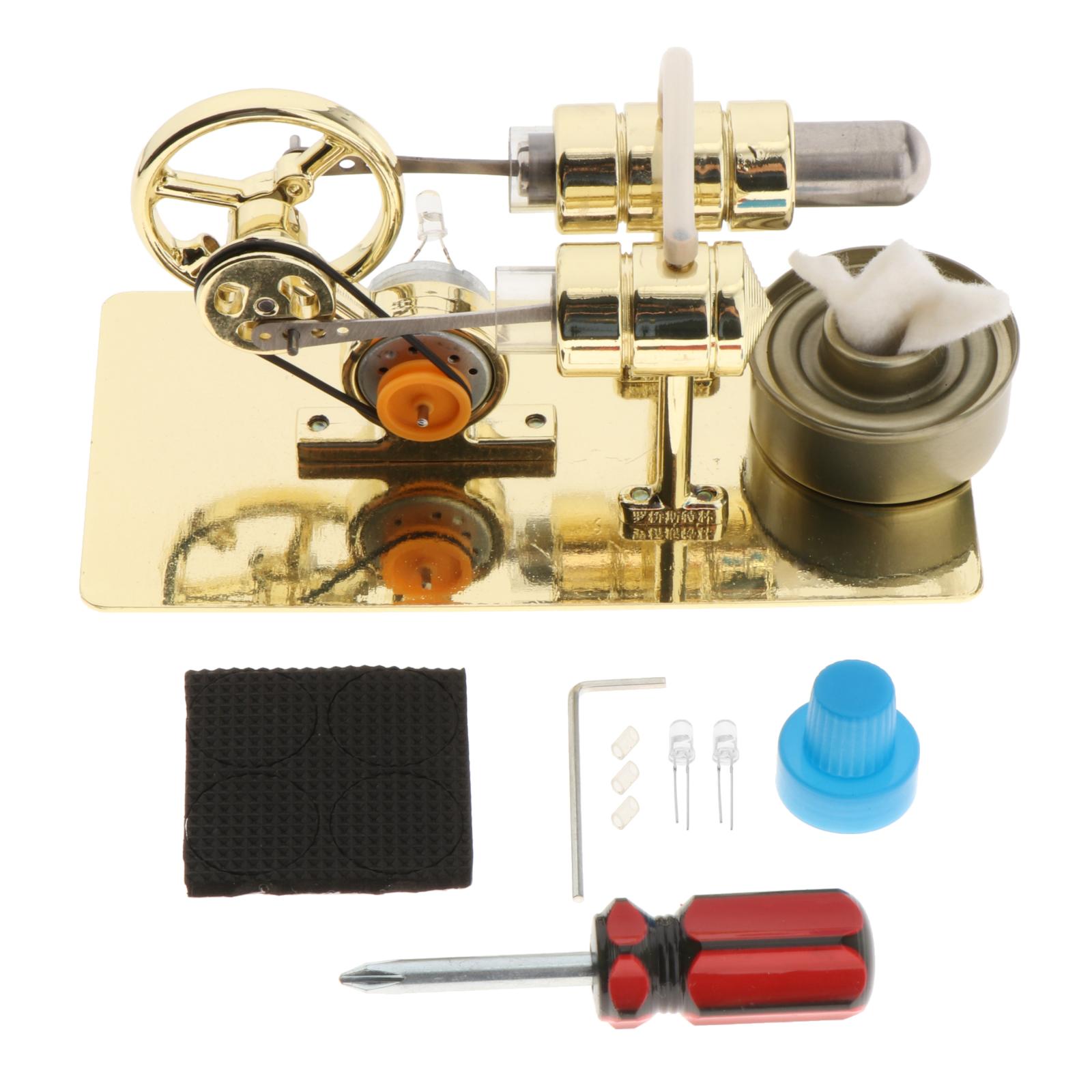 Low Temperature Stirling Engine Motor Steam Heat Education Model Toy Kits