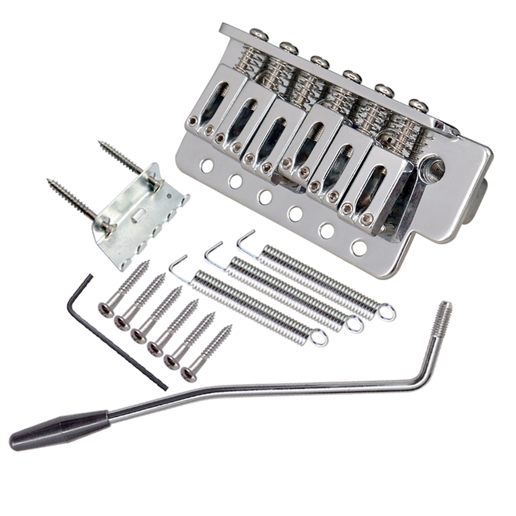 Single Locking Tremolo Bridge Assembly with Whammy Bar for  ST Squier SQ