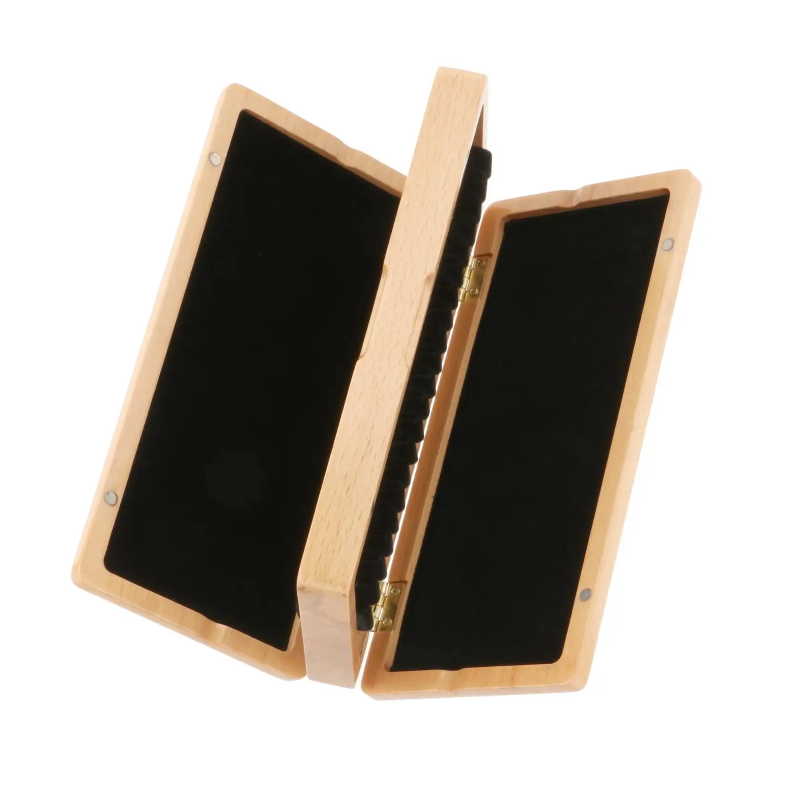 40 Reeds Case Box Holder Organizer With Flannel Slot For Bassoon Oboe Reeds Hold